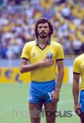 Fussball WM 1986 - Brasilien - Frankreich