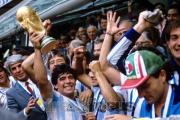 Fussball World Cup 1986 - Argentinien - Deutschland